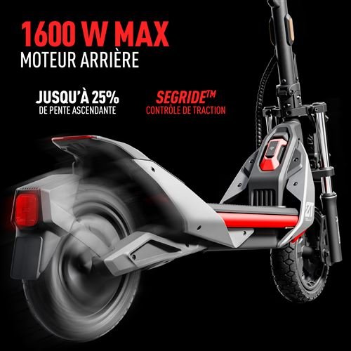 Trottinette électrique tout-terrain Segway by Ninebot ZT3 Pro E 650 W – Image 11