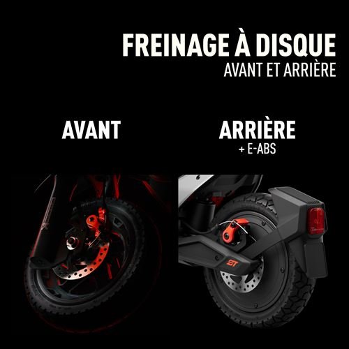 Trottinette électrique tout-terrain Segway by Ninebot ZT3 Pro E 650 W – Image 7