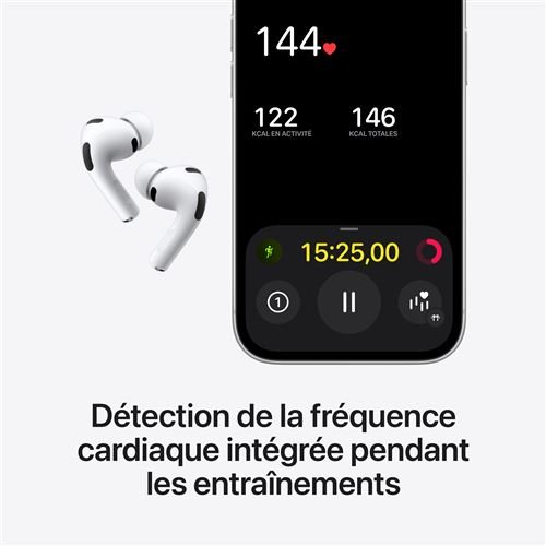 Apple AirPods Pro 3 Blanc – Image 4