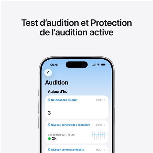 Apple AirPods Pro 3 Blanc – Image 5