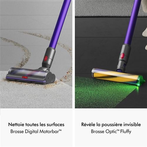 Aspirateur balai Dyson Gen5 Detect Absolute 752 W Gris et Violet – Image 4