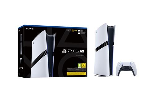 Console Sony PS5 Pro Blanc et Noir – Image 5