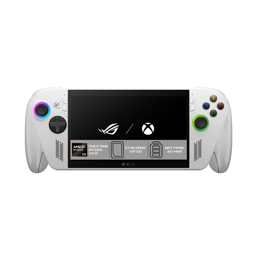 Console portable Asus ROG Xbox Ally 16 Go RAM 512 Go SSD Blanc
