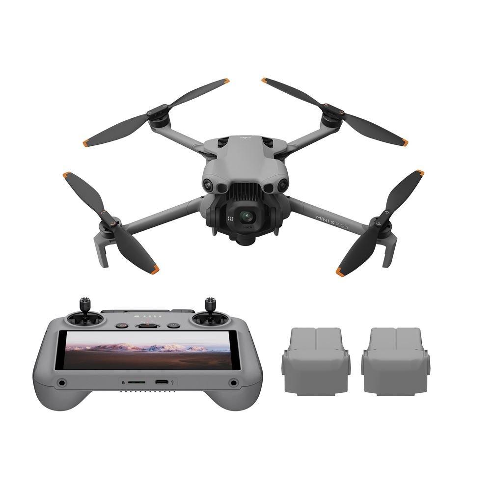 Drone Dji Mini 5 Pro Fly More Combo Gris avec radiocommande