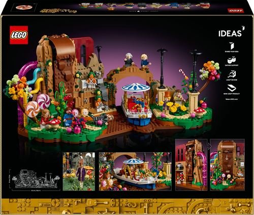 LEGO® Ideas 21360 Willy Wonka et la chocolaterie Exclusivité – Image 2