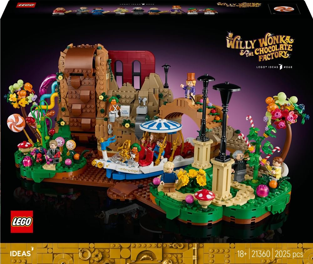 LEGO® Ideas 21360 Willy Wonka et la chocolaterie Exclusivité