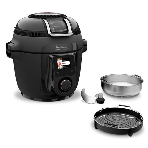 Mijoteur Moulinex CE9828F0 Cookeo Infinity, Air fryer + Multicuiseur Noir – Image 8
