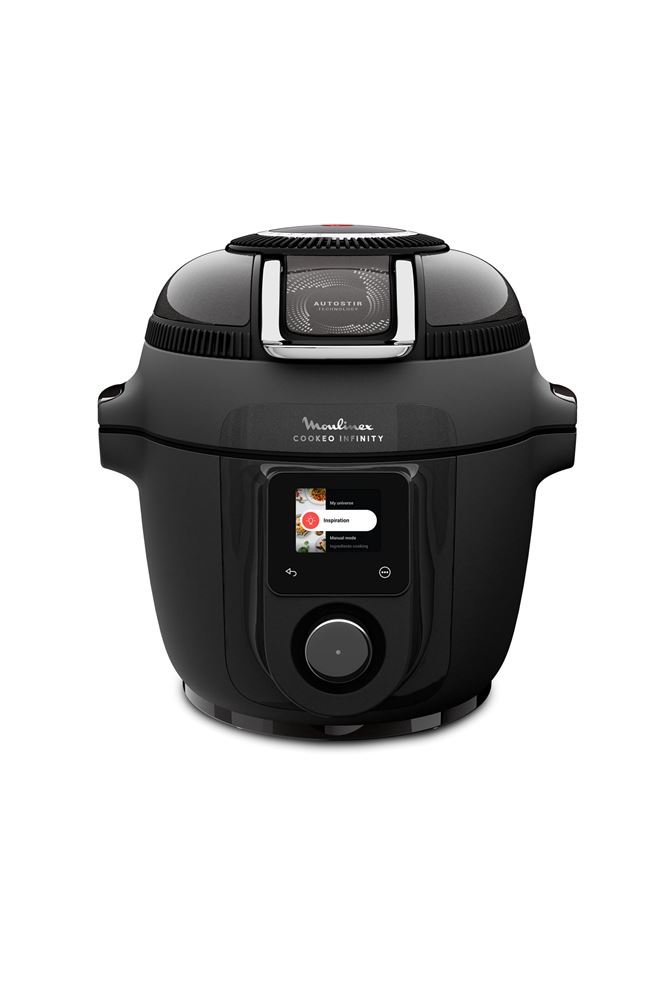 Mijoteur Moulinex CE9828F0 Cookeo Infinity, Air fryer + Multicuiseur Noir