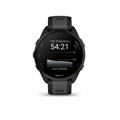 Montre connectée Garmin Forerunner 165 Noir avec bracelet Noir et Gris – Image 7