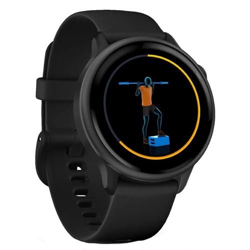 Montre connectée Garmin Vívoactive® 6 42 mm Noir avec bracelet Noir – Image 2