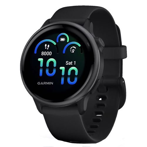 Montre connectée Garmin Vívoactive® 6 42 mm Noir avec bracelet Noir – Image 3