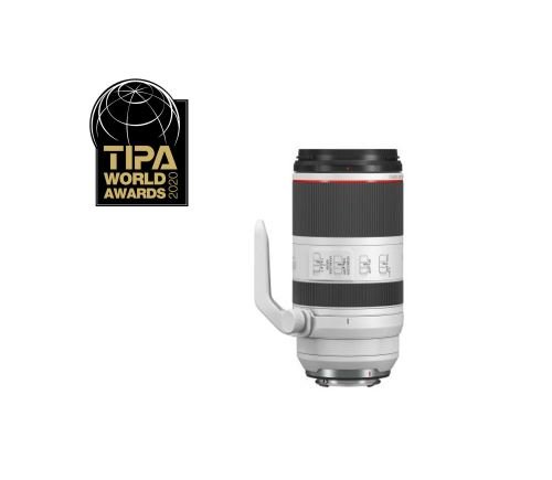 Objectif hybride Canon RF 70-200mm f2.8 L IS USM blanc